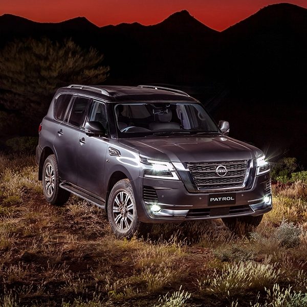 Nissan Patrol in the dark