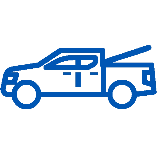 Blue icon showing Ute Hard Lids