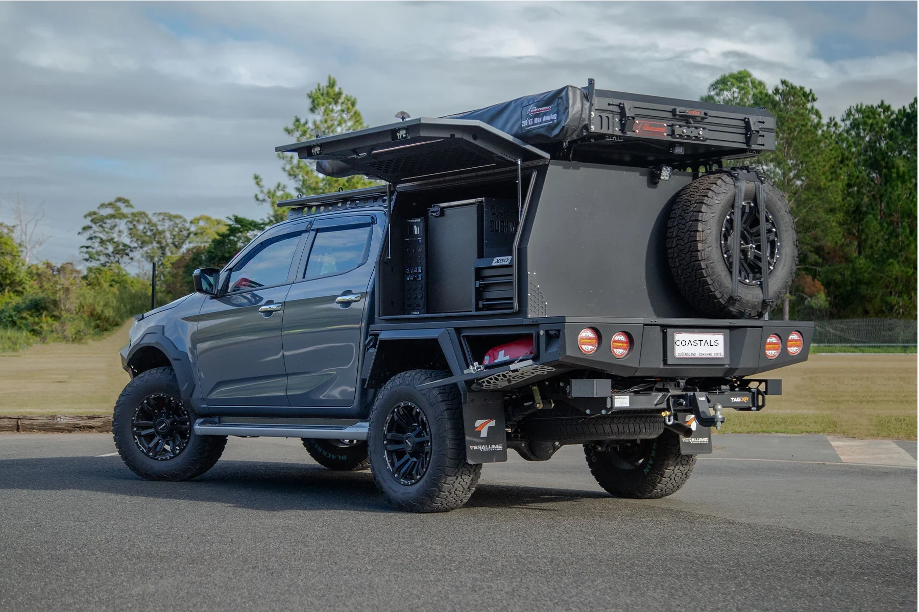 D-MAX rear view, Teralume canopy